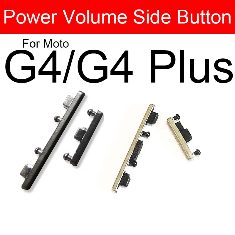 Power Volume Side Button For Motorola Moto G5 G5s G4 Plus G4 Play G3 G Power On Off Volume Switch Key Replacement Parts