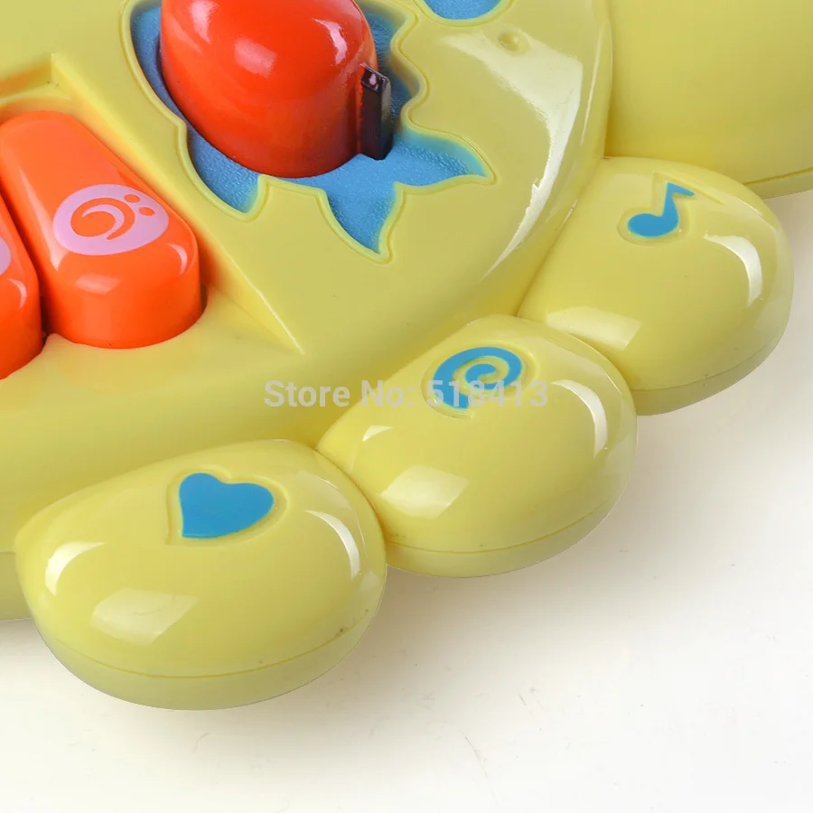 Multifunction Fancy Baby Infant Children Toy Animal Farm Music Piano Keyboard Learning & Exercising Type Electronic Plastic