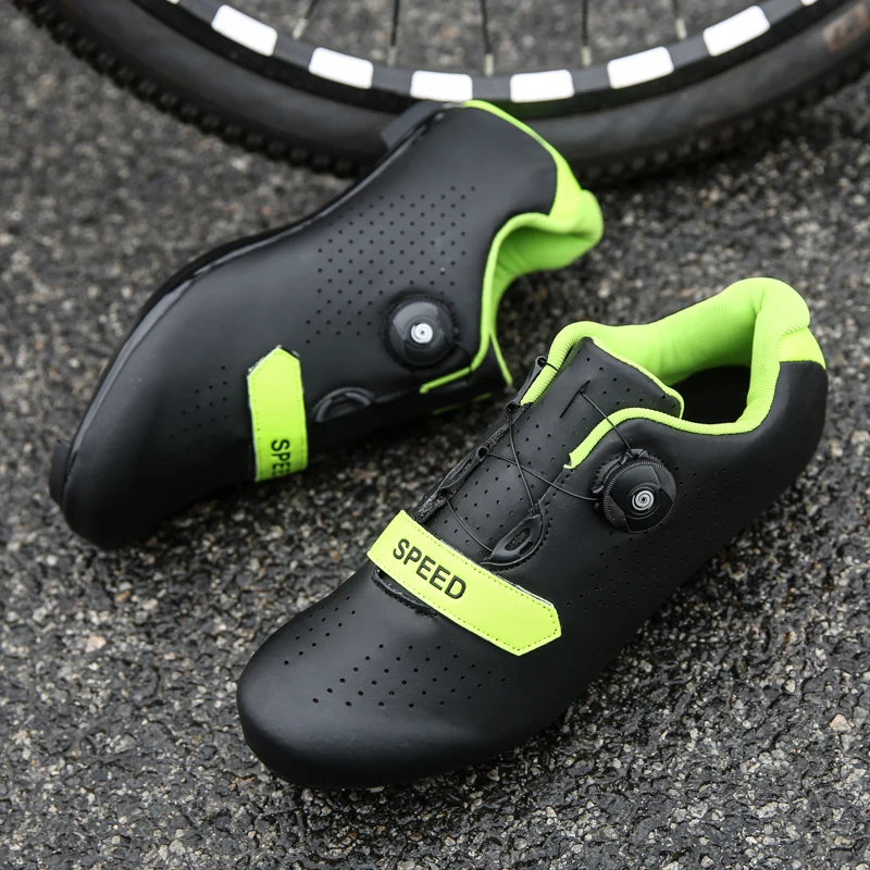 Cycling Shoes Women and Men's Shoes Hot Style Bike Lock Outdoor Sports Racing Shoes Size 47