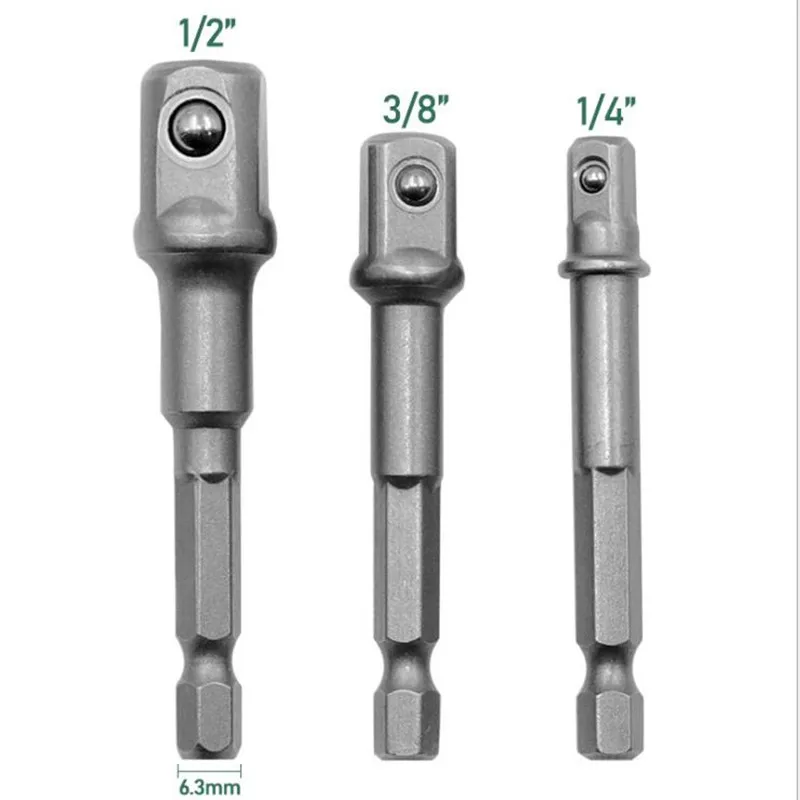 Imagem -05 - Drive Socket Adapter And Converter Wrench Adapter Conjunto de Ferramentas Manuais Ferramentas de Reparação Air Impact Craftsman 14 38 12
