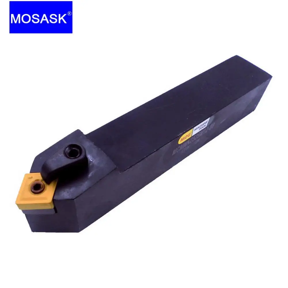MOSASK MCMNN1616H12-80 MCMNN2020K12-80 MCMNN2525M12-80 Держатель внешнего токарного инструмента CNMG Твердосплавная вставка MCMNN Режущий инструмент для токарного станка