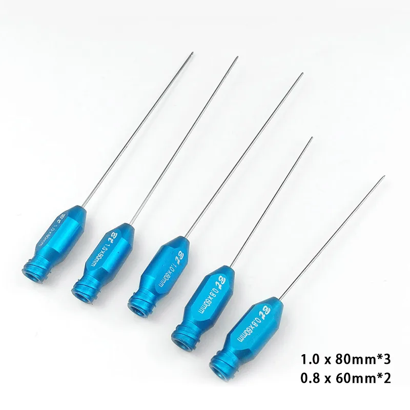 

5pcs Liposuction Cannula Stainless Steel Fat Transfer Needle Aspirator Fat Harvesting Cannula for Beauty Use Liposuction Tools