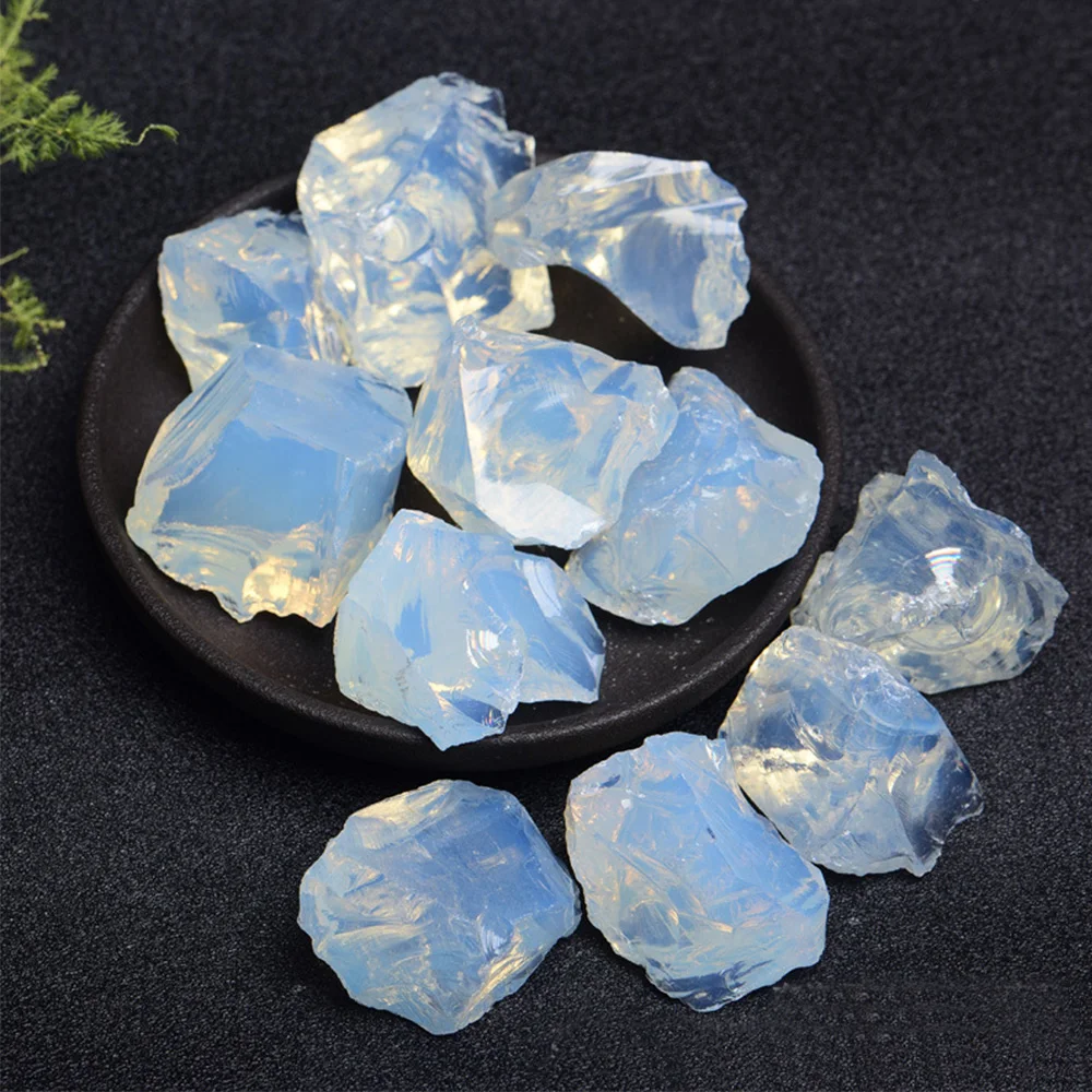 

Natural Opal Rough Stones Quartz Crystal Raw Mineral Reiki Healing Crystals Gem Specimens Collectible Home Decor