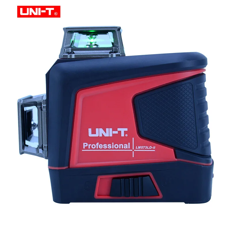 UNI-T 8/12/16 linii poziom lasera 360 obrotowy przyrząd do poziomowania laserowego 3D zielony laser kryty zewnętrzny Tester zdalnego sterowania