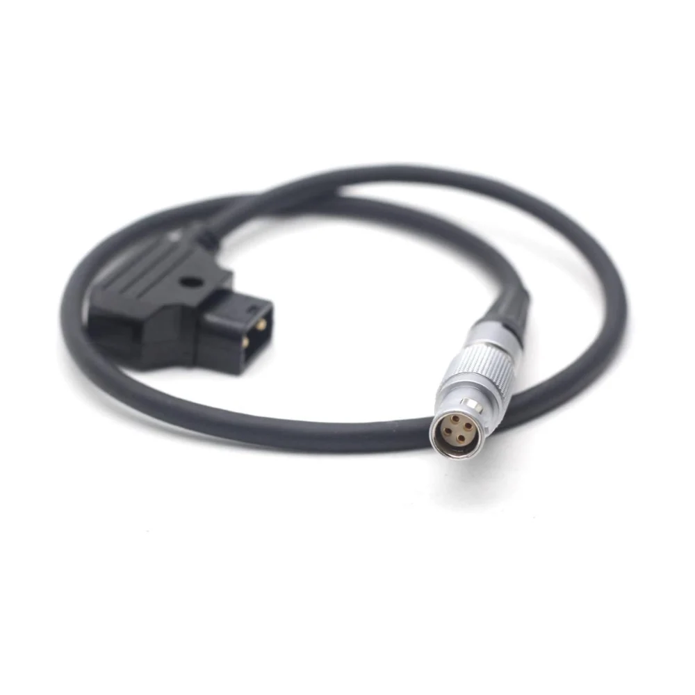 D-Tap to 1B 4-Pin Female FGK Power Cable for Canon C100 C200 C300 Mark II C500 Camera