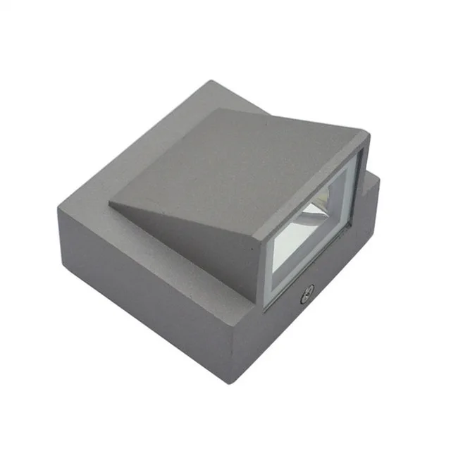 IP65 Wasserdichte 5W 10W Indoor Outdoor Led Wand Lampe moderne Aluminium Oberfläche Montiert Cube Led Garten Veranda Licht AC110V-/220V
