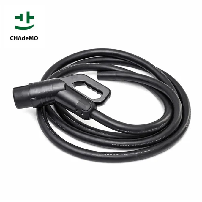 CHAdeMO Plug 125A DC 750 V 1000V  5 Meters Cable DC fast charging station