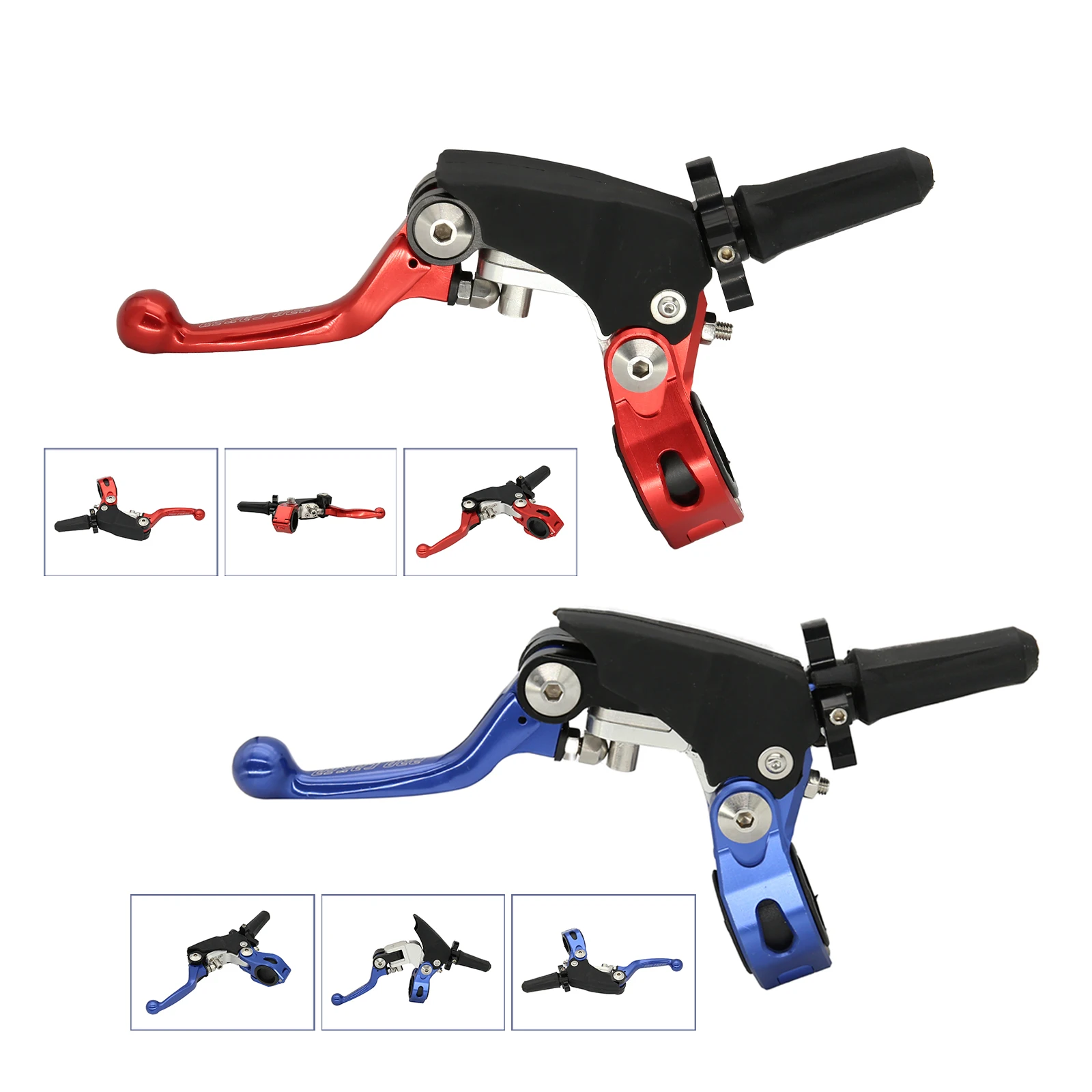 

Motorcycle Clutch Grip Aluminum Alloy CNC Labor-Saving Anti-Fall Folding Suitable For CRF YZF BOSUER M2 M4 M5 M6 KAYO K6 T6 KEWS