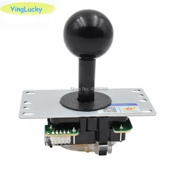 2 PCS Copy Sanwa High Quality 5Pin 8way Long Stick Joystick with Multi Color Ball for Arcade Game Machine Pandora box console