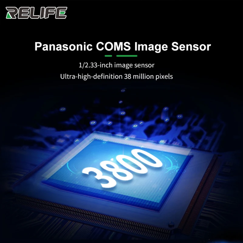 Imagem -05 - Microscópio Trinocular Hdmi Câmera hd de Alta Velocidade para Solda Cpu Observação Reparo