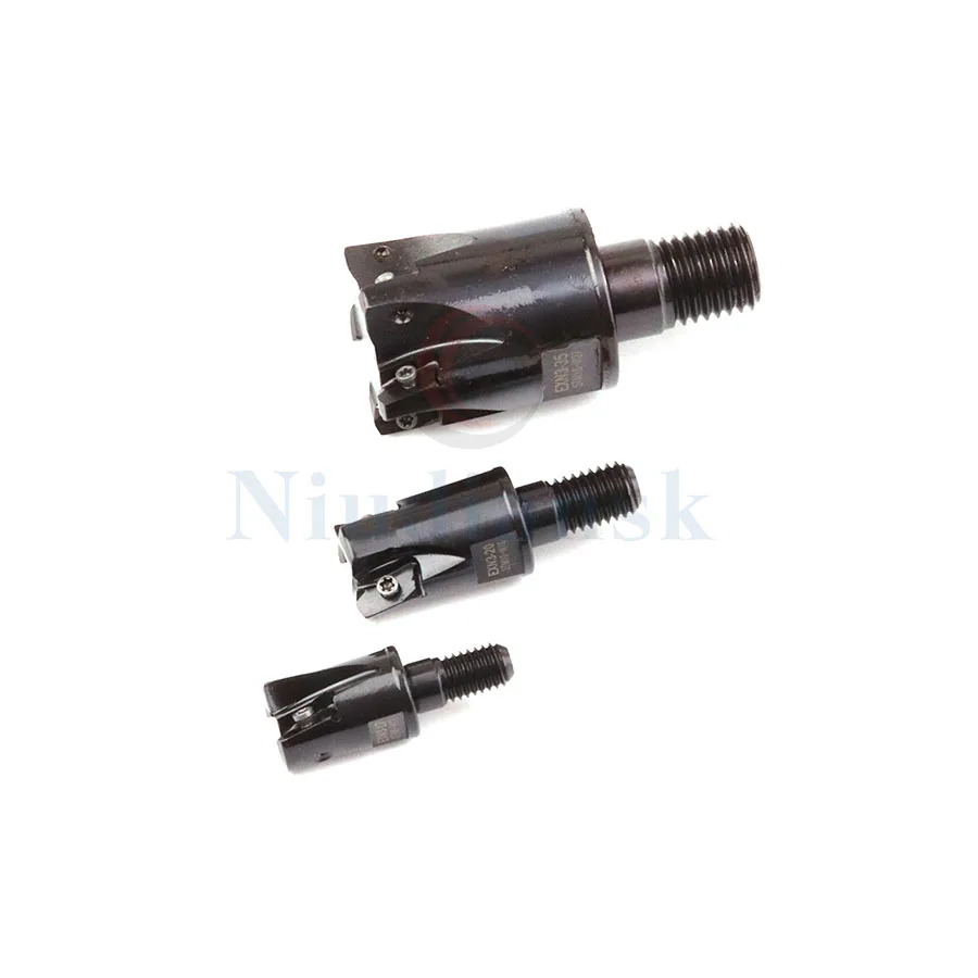 1pc EXN3 Milling cutter head of CNC machine tool machining center High hardness locking head+LNMU0303 Hard alloy Milling inserts