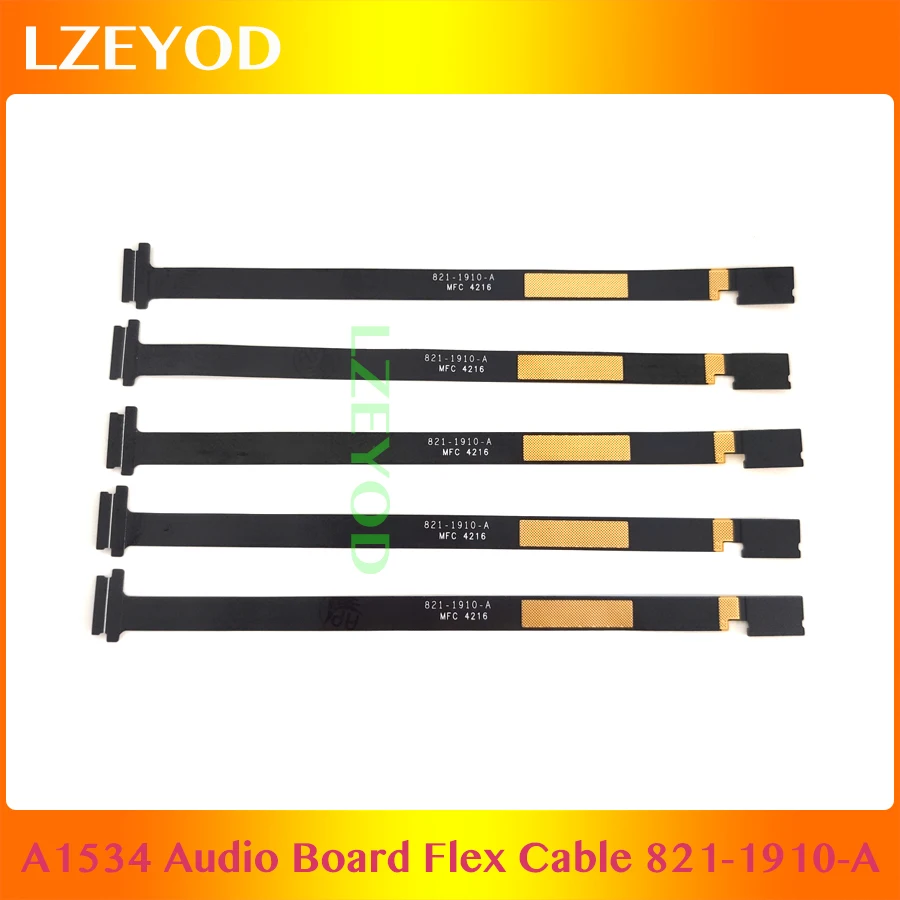 

5PCS New A1534 Audio Jack Board Flex Cable 821-1910-A 923-00403 for MacBook Retina 12-inch A1534 2015 2016 2017 Year