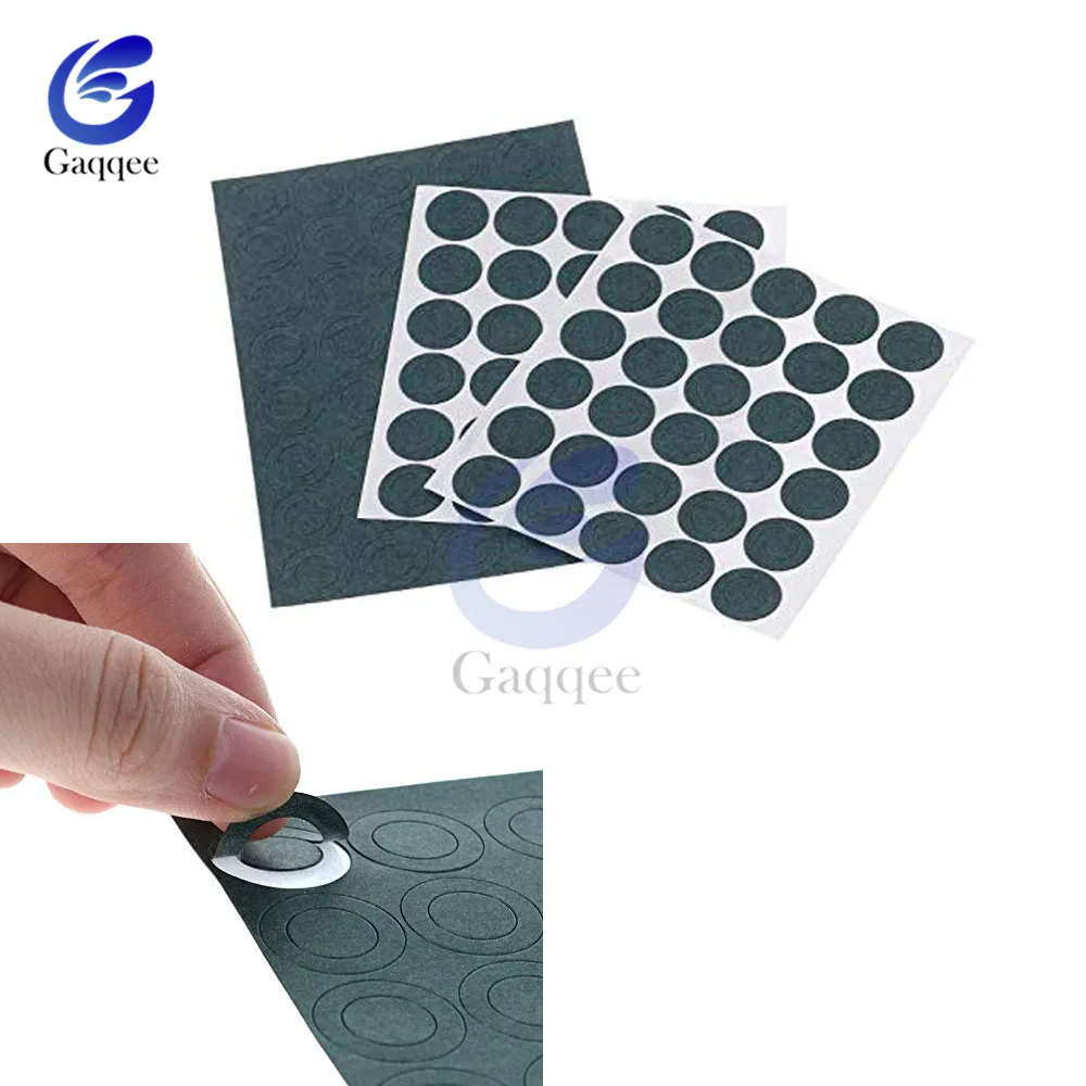 100pcs/lot 18650 Li-ion Battery Positive Insulation Gasket Hollow Flat Head  Adhesive Pad Insulation Meson Head Gasket 1S/2S/3S