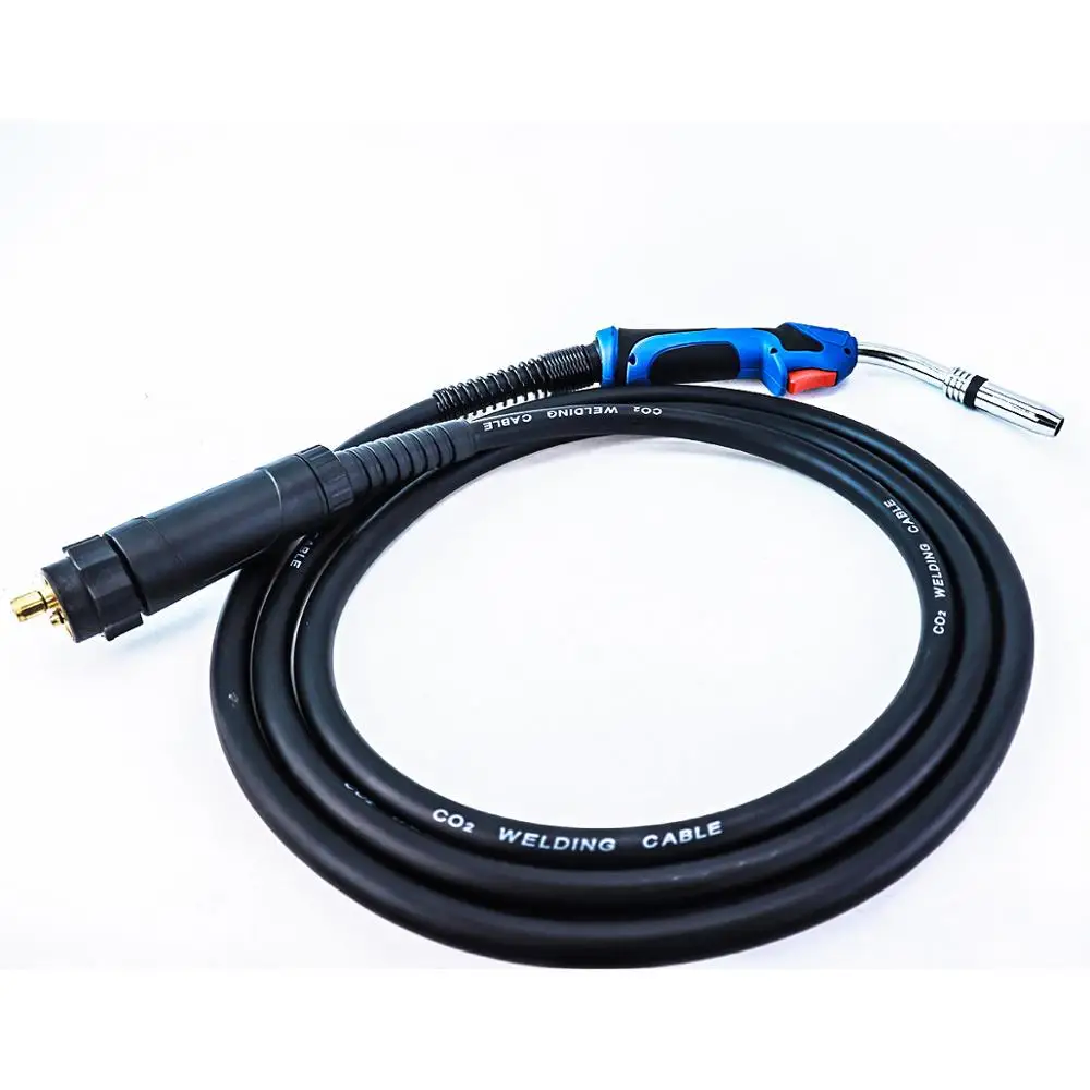 24KD Torch Professional 250A MIG Torch MAG Welding Torch Gun 5M Air-cooled Euro Connector for MIG MAG Welding Machine