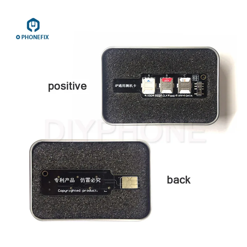 IPบัตร3ใน1ซิมการ์ดUNIVERSALสัญญาณการทดสอบการวินิจฉัยTEST CARDสำหรับIphone Ipadซิมการ์ดสัญญาณการทดสอบการวินิจฉัยเครื่องมือ