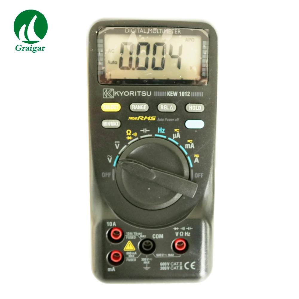 KYORITSU Multimeters KEW1012 True RMS Digital  KEW 1012 AC/DC Tester