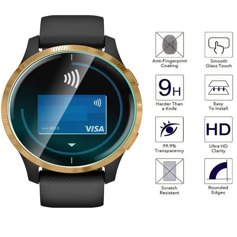 Hydrogel Rõ Ràng Màng Bảo Vệ Bảo Vệ Bảo Vệ Cho Garmin Venu Đồng Hồ Thông Minh Smartwatch Full Bìa Bảo Vệ Màn Hình