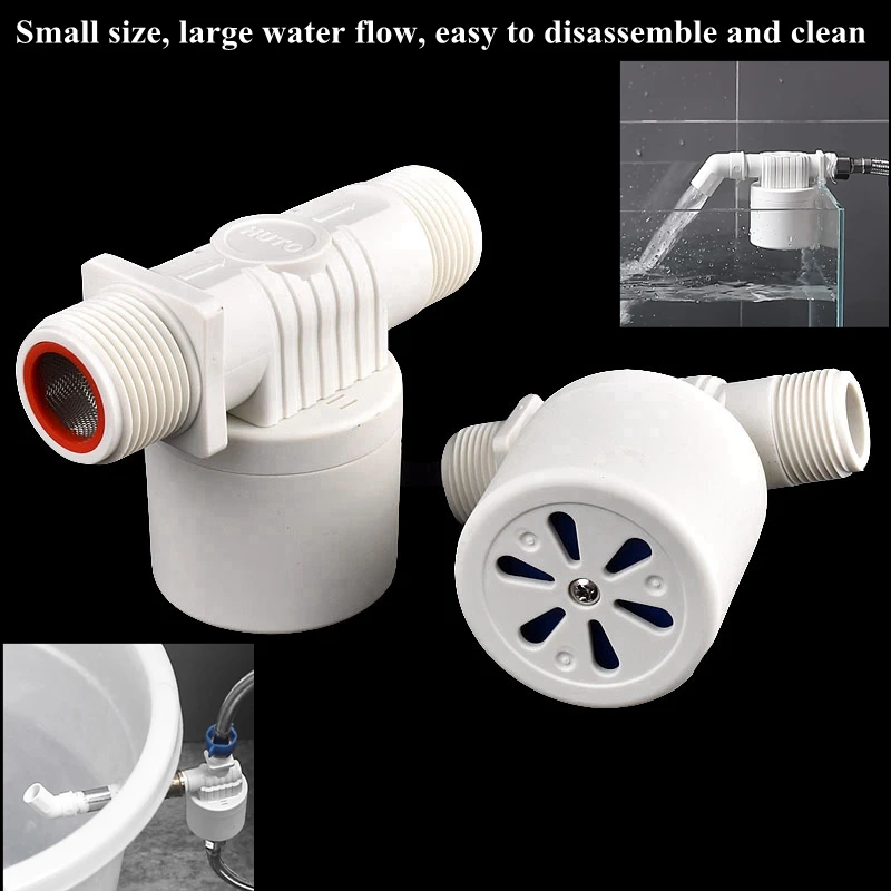 1/2'' 3/4'' 1'' Floating Ball Valve Automatic Float Valve, Solar Energy Water Tank Water Tower Water Level Control Valve Switch