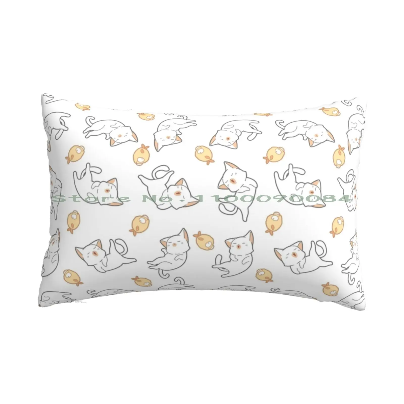 Cute Kittens And Fish Pattern Pillow Case 20x30 50*75 Sofa Bedroom Gr Gazoo Racing Gr Gazoo Racing V Iv 2jzgte 2 Jz Jdm Cars