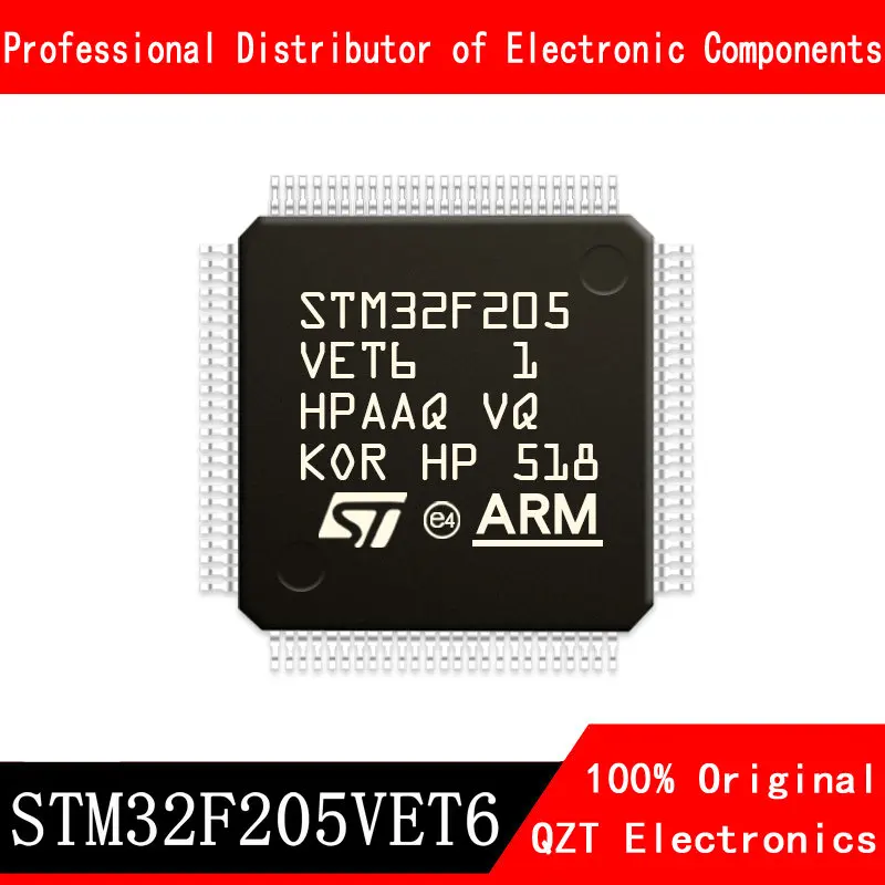 

5pcs/lot new original STM32F205VET6 STM32F205 LQFP100 microcontroller MCU In Stock