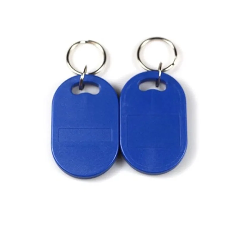 10pcs IC+ID UID Rewritable Composite Key Tags Keyfob Dual Chip Frequency RFID 125KHZ T5577 EM4305+13.56MHZ Changeable Writable