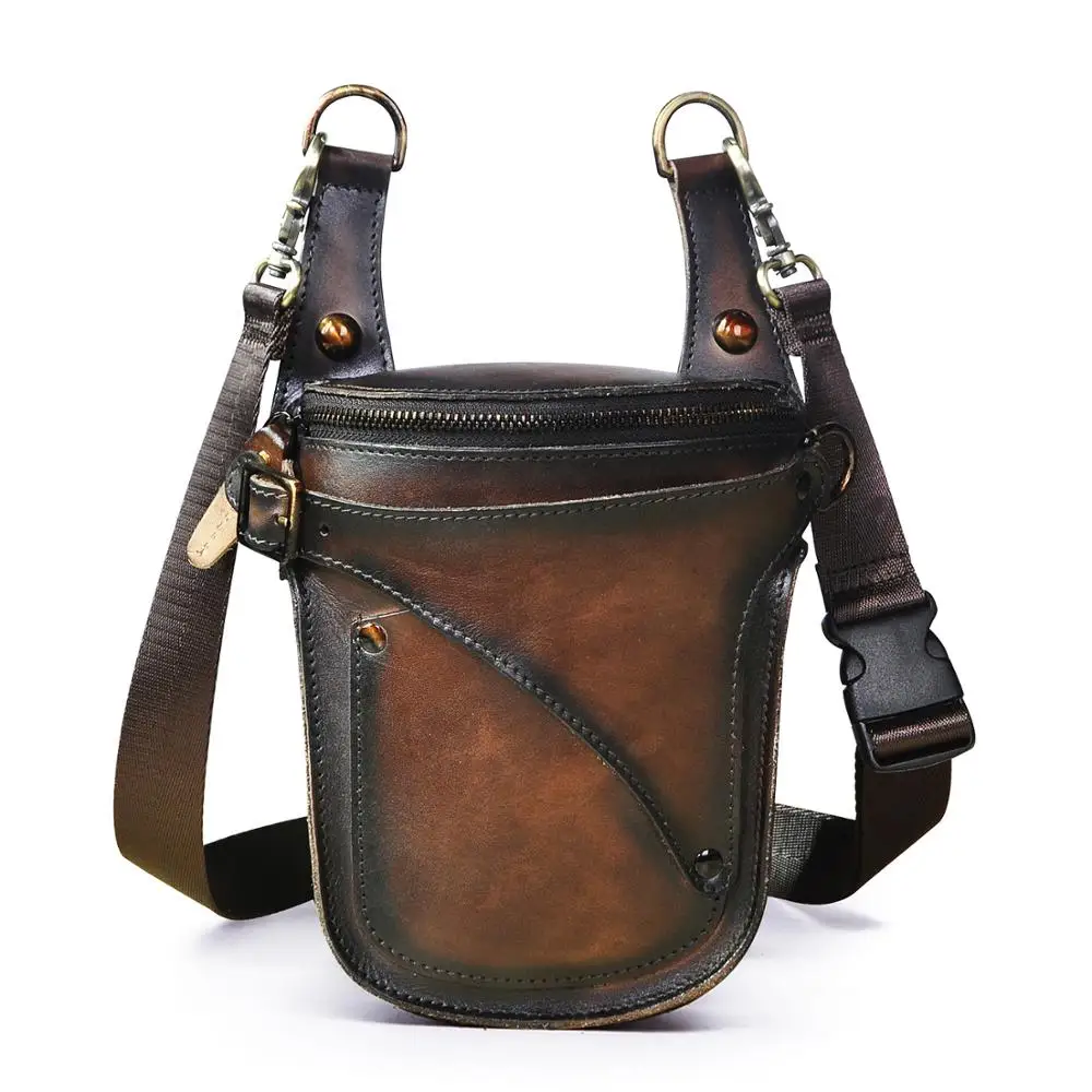 Unisex Vintage Coffee Original Leather 7\