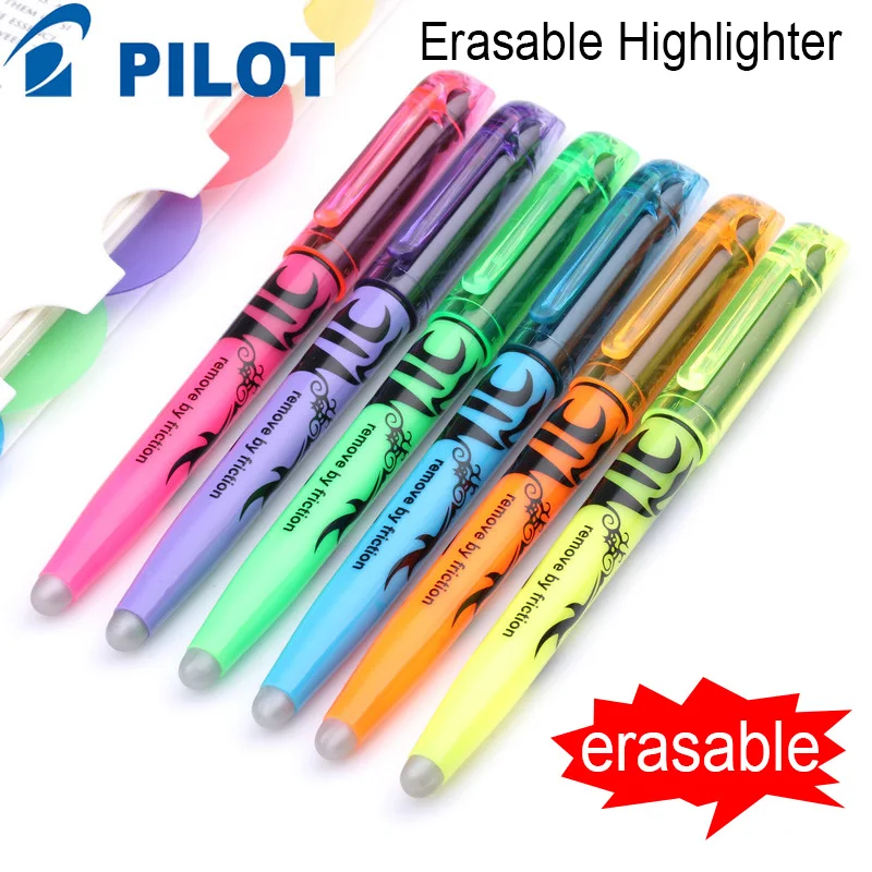 PILOT SW-FL Erasable Highlighters Pen Non-toxic Marker Pen  1 piece