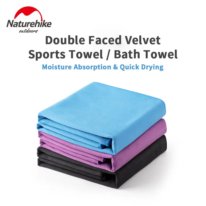 Naturehike Ultralight Portable 160x80cm Sport Quick Dry Towel Soft Antibacterial Absorbent Travel Swimming Vacation Bath Towel