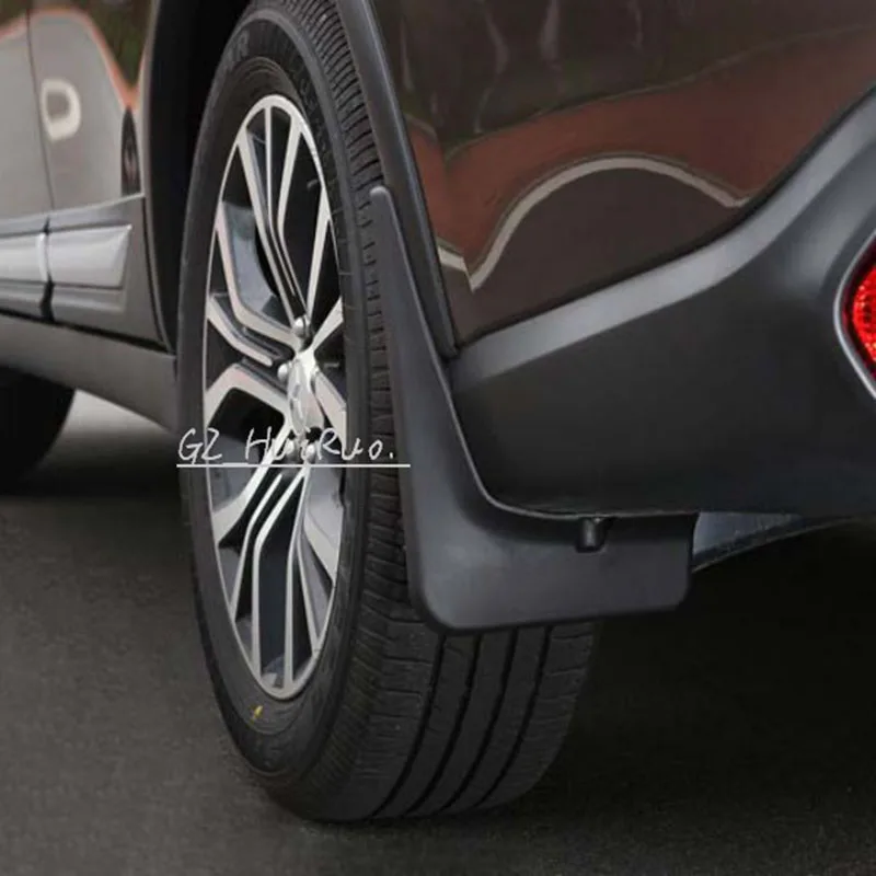 

4pcs Mud Flap Splash Guard Mudguard Mudflap Fender Perfector External Decoration For Mitsubishi Outlander 2016 2017 2018