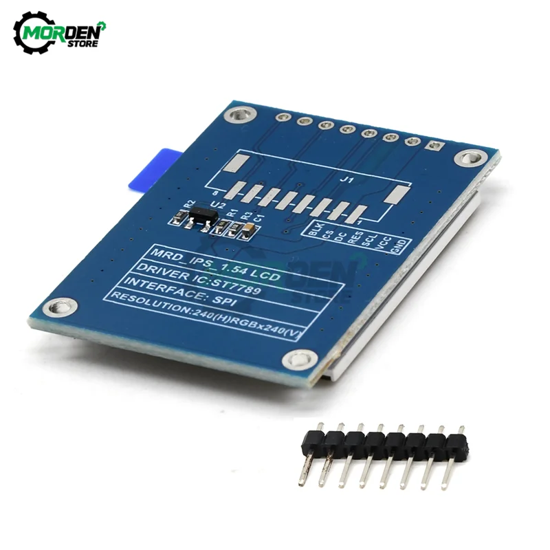 1.54 Inci 240X240 LCD Display DIY Kit SPI Serial Port Modul Layar Warna TFT ST7789 Driver Papan LCD MODUL UNTUK Arduino