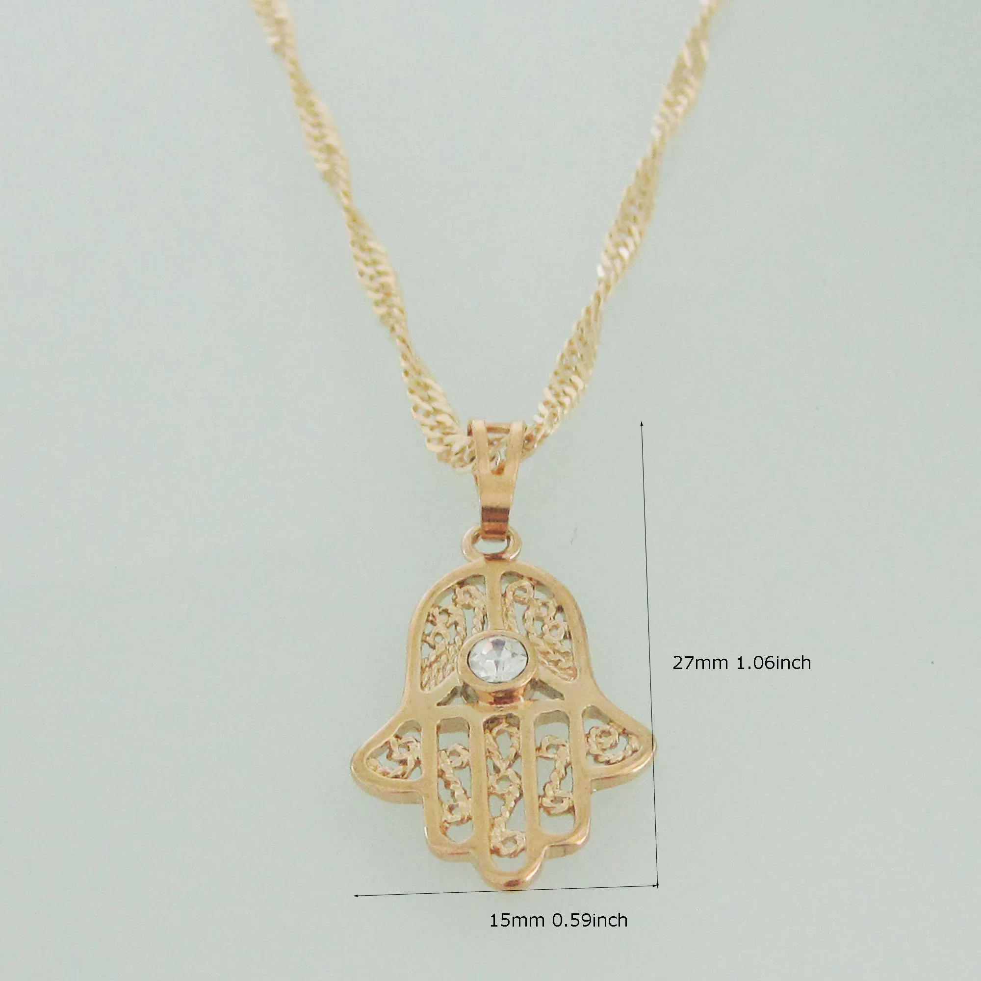 YELLOW GOLD COLOR 18\