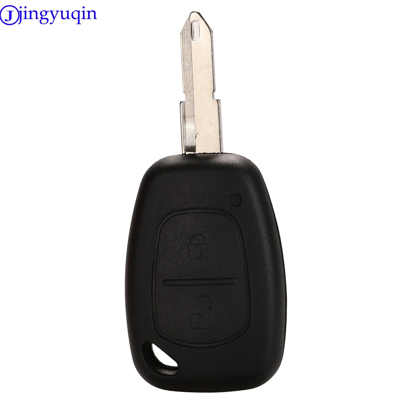 jingyuqin 10 With Chip PCF7946 433MHZ 2 Button Remote Car Key Shell For Vauxhall/Opel Vivaro/ Renault Movano Trafic Kangoo Blank