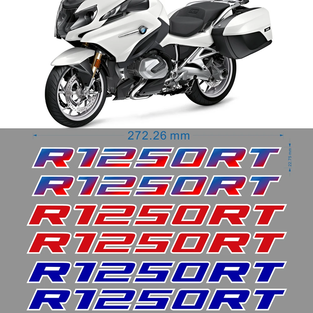 

R1250RT Stickers Motorcycle For BMW R 1250 RT Wheels Rims Helmet Luggage Case Box Side Panel Protector Fairing Emblem Tank Pad