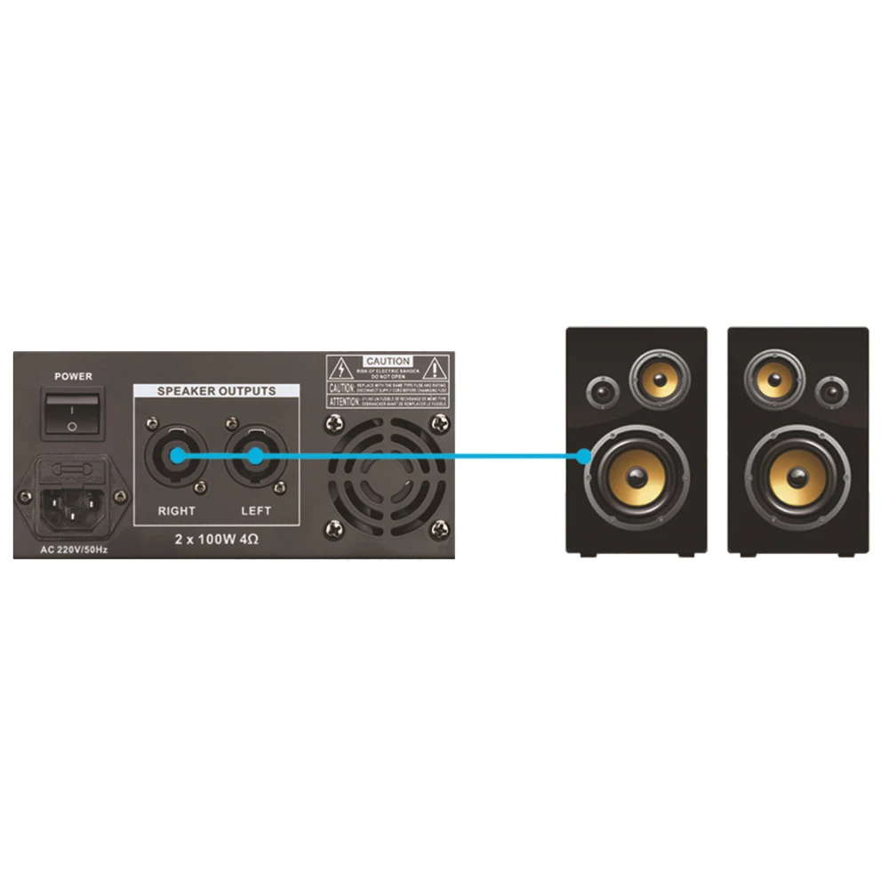 Mezclador de Audio profesional con Bluetooth, consola mezcladora de DJ con amplificador de potencia para altavoz, matriz de línea de Karaoke