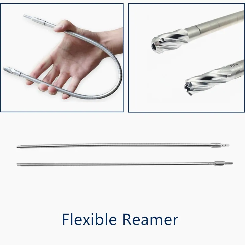 ศัลยกรรมกระดูก Quick Coupling ยืดหยุ่น Reamer ยืดหยุ่น Reamer ชุดเครื่องมือศัลยกรรมกระดูกเครื่องมือผ่าตัด