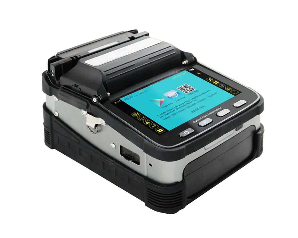 Signal Fire 5 Inch Screen Automatic FTTH  Optical Fiber Fusion Splicer SM&MM AI-7C 6 Motors