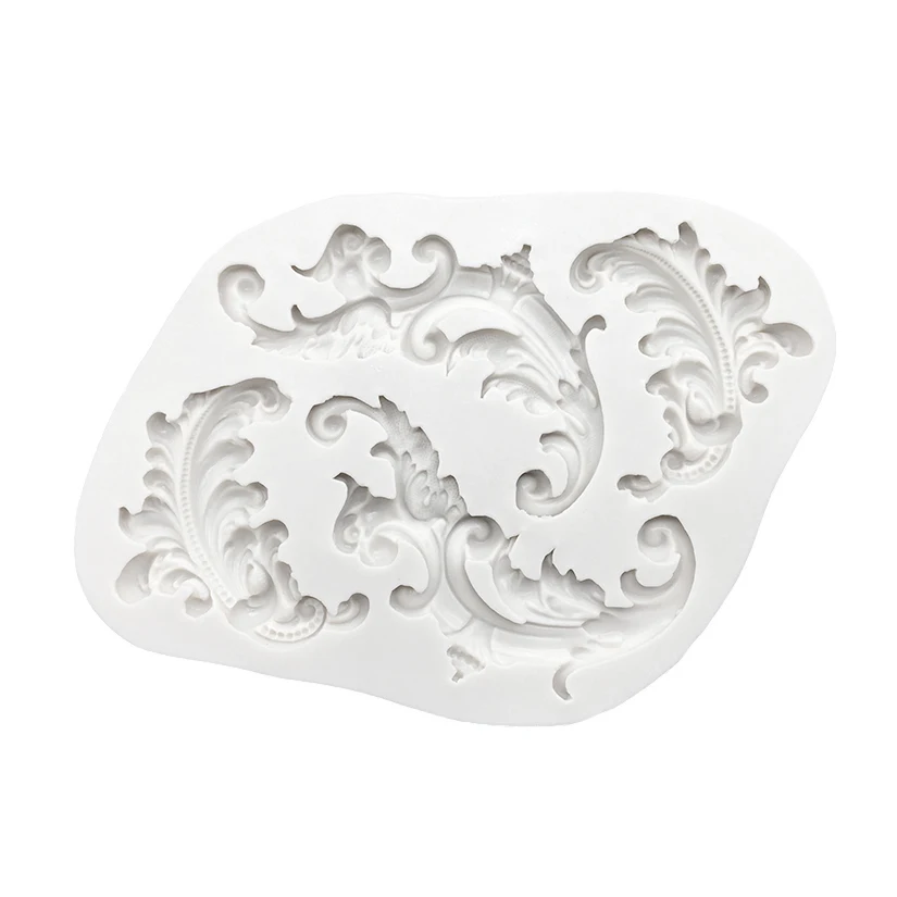 Decorative Pattern Silicone Mold Sugarcraft Cupcake Baking Mold Fondant Cake Decorating Tools