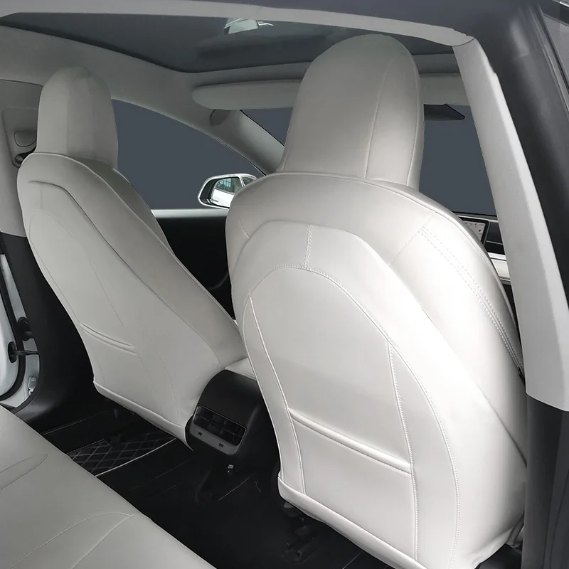 Anti kick Leather Protection | Tesla Model 3 & Y