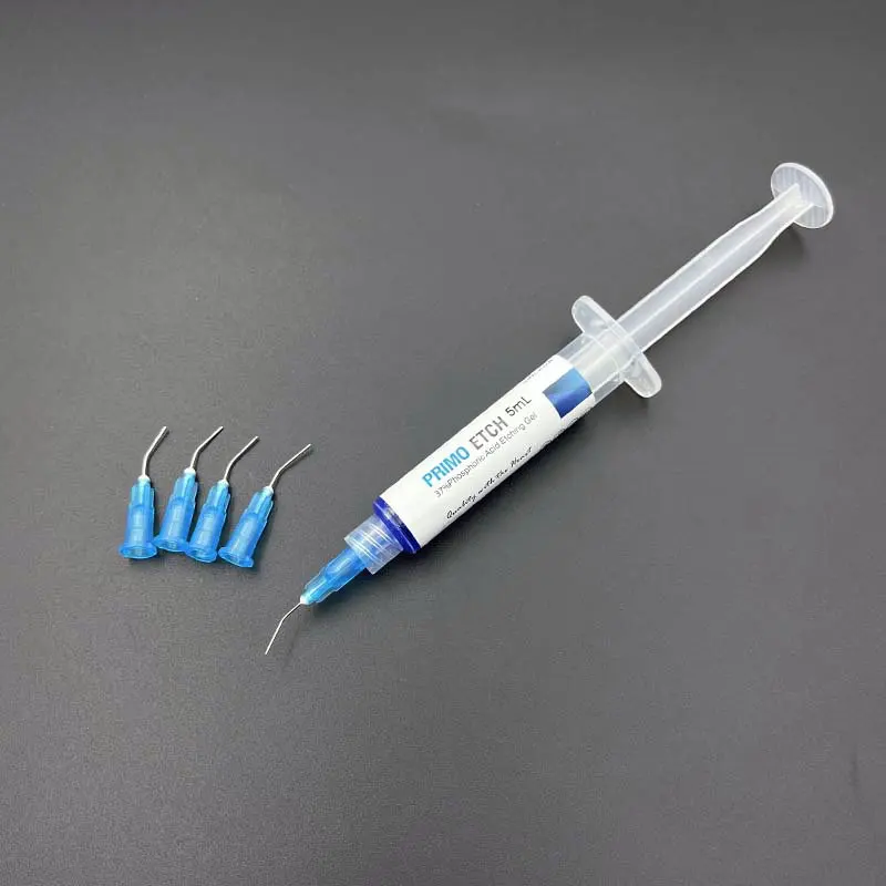 10pcs/lot 37% Phosphoric Acid Etching Gel for Enamel and Dentin Etching 5ml per syringe