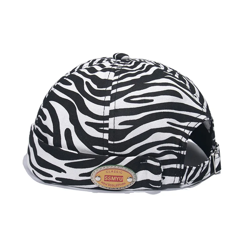 Nieuwe Mode Vrouwen Mannen Mutsen Caps Casual Print Sailor Docker Cap Hoed Zonder Rand Voor Man Vrouw