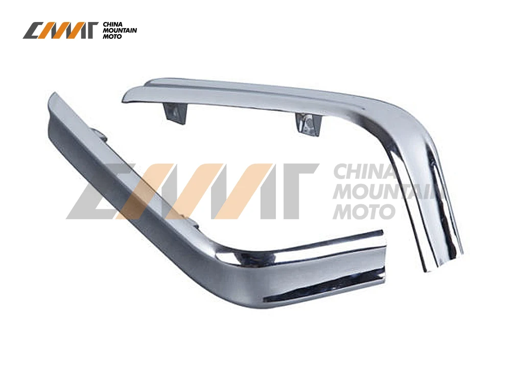 

Chrome Trunk Trims Strips Moulding case for Honda GL1800 GOLDWING 2001-2011 05 06 07