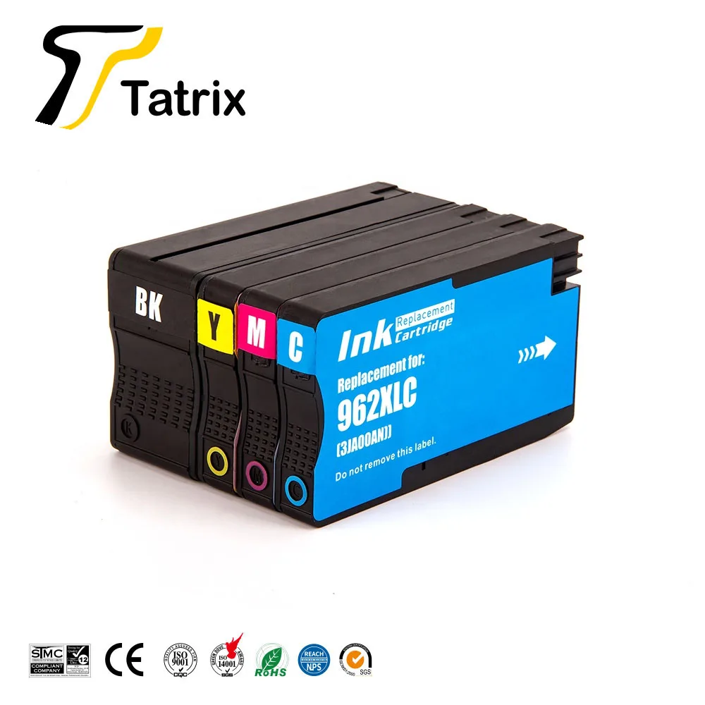 خرطوشة حبر HP 962XL 966XL قابلة للتخييم لـ HP OfficeJet Pro 9010/9012/9013/9014/9015/9016/9018/9019 9020/9022/9023/9025