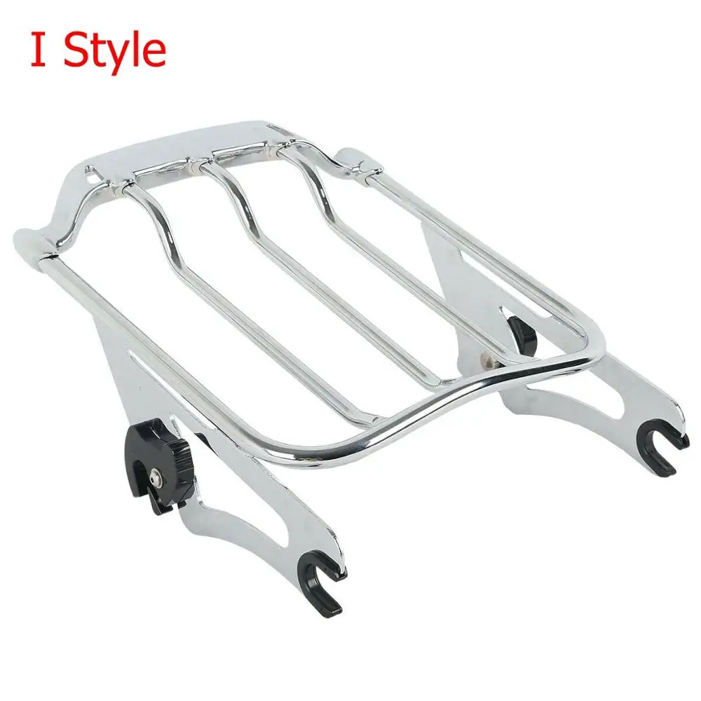 Motorrad Abnehmbare Sissy Bar Gepäckträger Docking Kit Für Harley Touring Road King Road Glide Street Glide 2014-2024