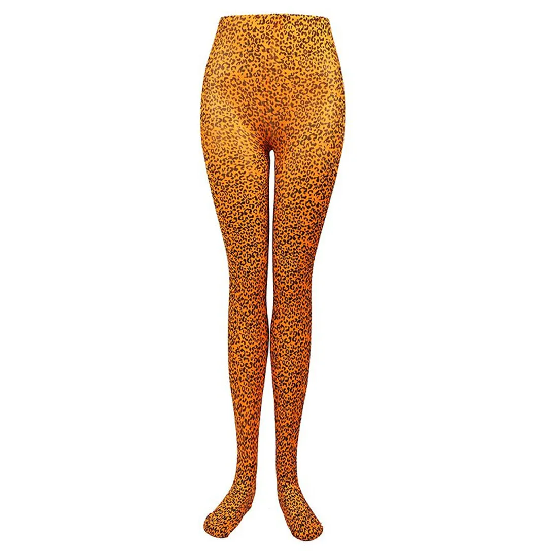 Snailify Women Leopard Cat Costume For Halloween Sexy Leopard Leggings Animal Skin Soft Tights