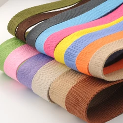 2 Meters 32mm Canvas Ribbon Belt Bag Cotton Webbing Polyester/Cotton Webbing Knapsack Strapping Sewing Bag Belt Accessories