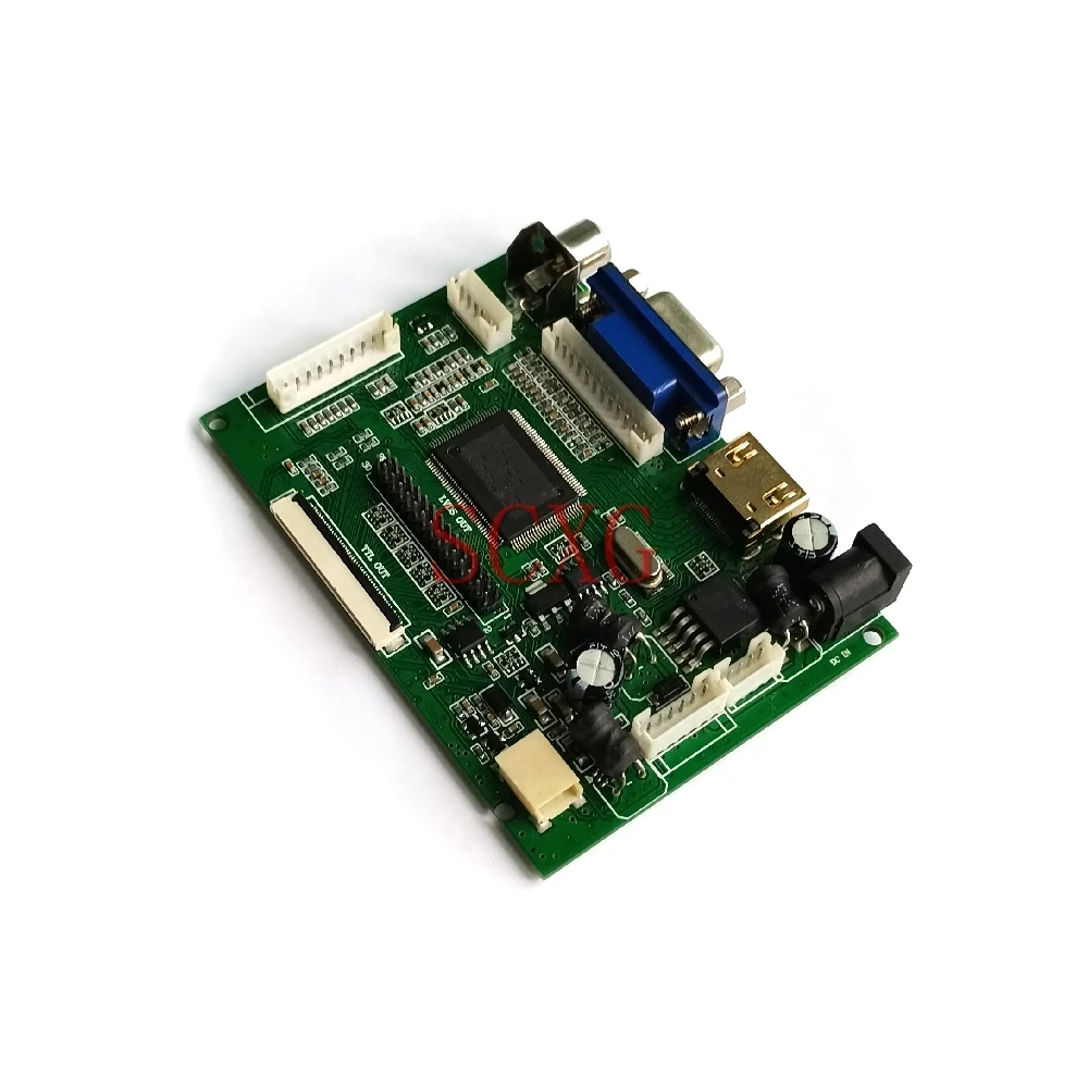 Imagem -06 - Hdmi-compatível Vga 2av 1024*768 para Lm150x06 Lm150x07 Lm150x08 Display Lcd Controlador Driver Board Faça Você Mesmo Kitlvds 20 Pinos 2ccfl