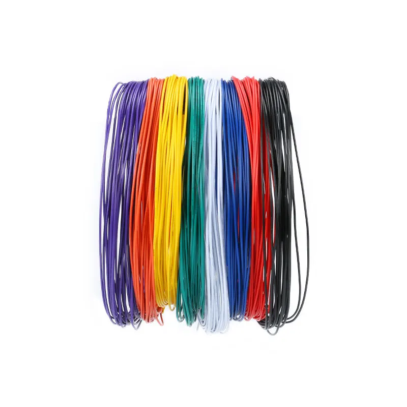 10 Meters 1.3mm PVC Electronic Cable Tinned Copper 26AWG led Cable, PVC Insulated Wire, 26 awg extension connect wire