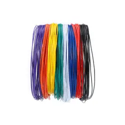 10 Meters 1.3mm PVC Electronic Cable Tinned Copper 26AWG led Cable, PVC Insulated Wire, 26 awg extension connect wire