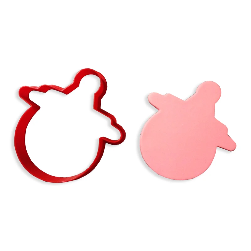 Diaper Frilled Baby Bib Booty Pacifier Bottle Rattle Fondant Cookie Cutter Biscuit Cakepop Cupcake Top Sugar Paste Craft