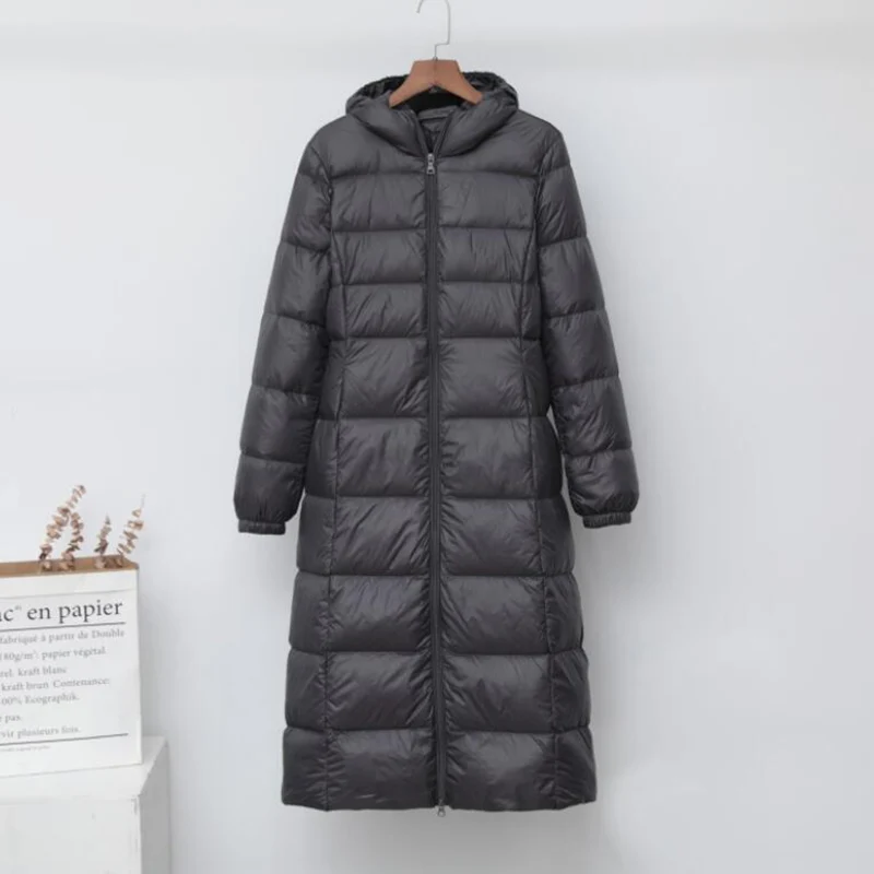 Sedutmo Winter Lange Vrouwen Down Jassen Slim Dikke Kapmantel Herfst Casual Puffer Jas ED919